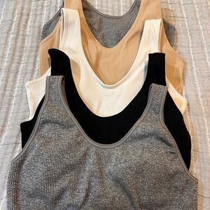 Super chill seamless padded voop bralette